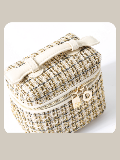 Tweed Style Clutch Bag/ツイード風クラッチバッグ