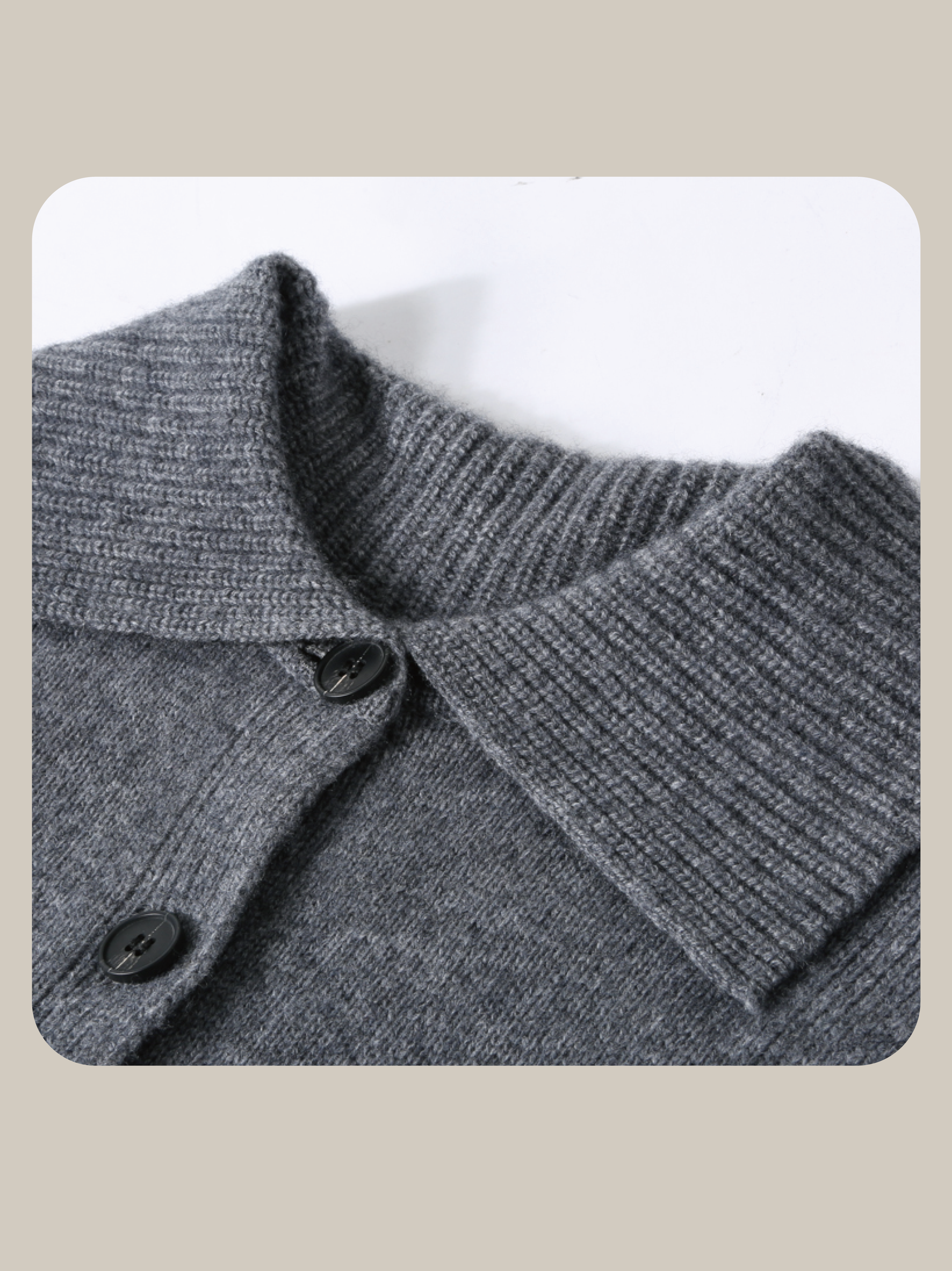 Sleeveless Button Up Wool Vest/ノースリーブ ボタンアップ ウール ベスト