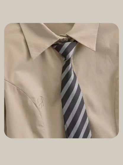 Waisted Tie Shirt/ウエストタイシャツ