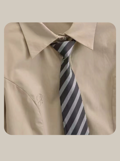 Waisted Tie Shirt 