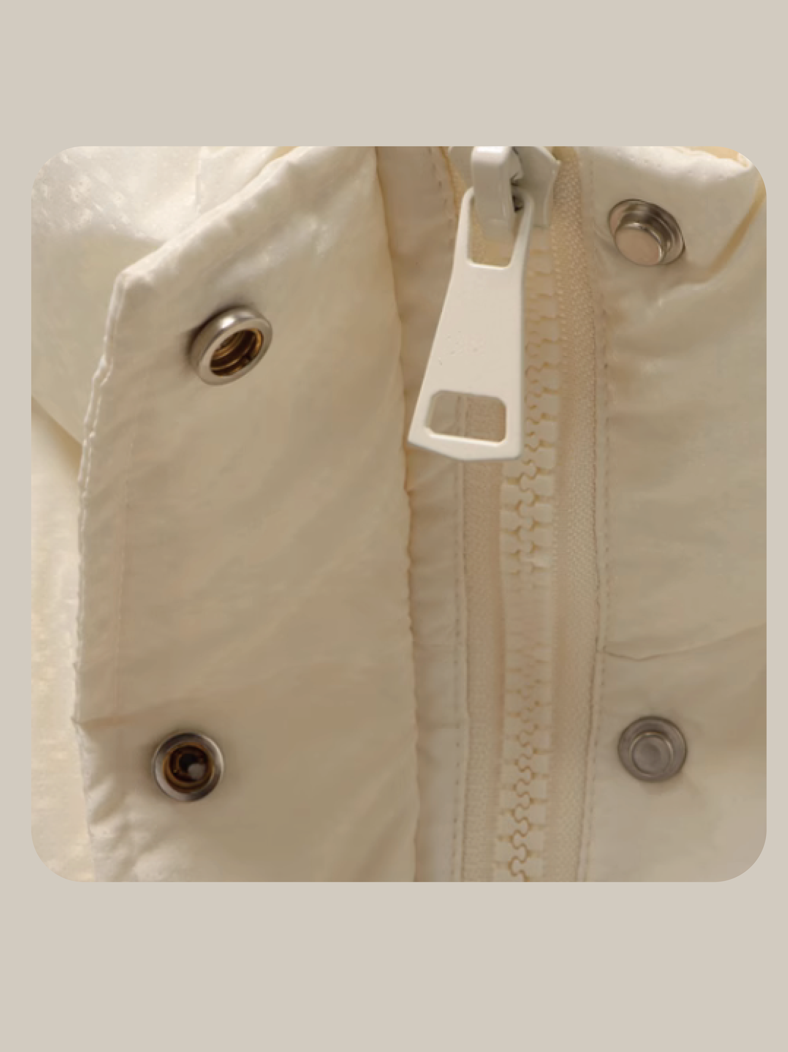 Design Pocketed Duck Down Coat 