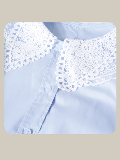Double Lace Collar Shirt 