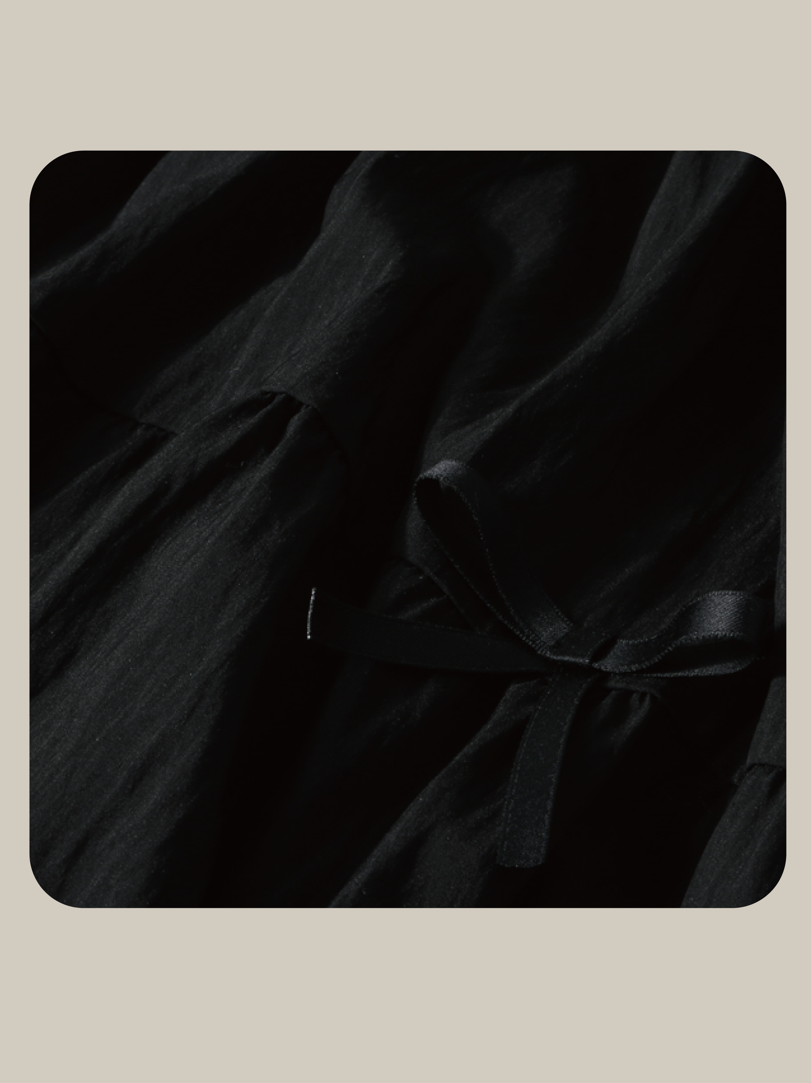 Flare Pleats Ribbon Skirt