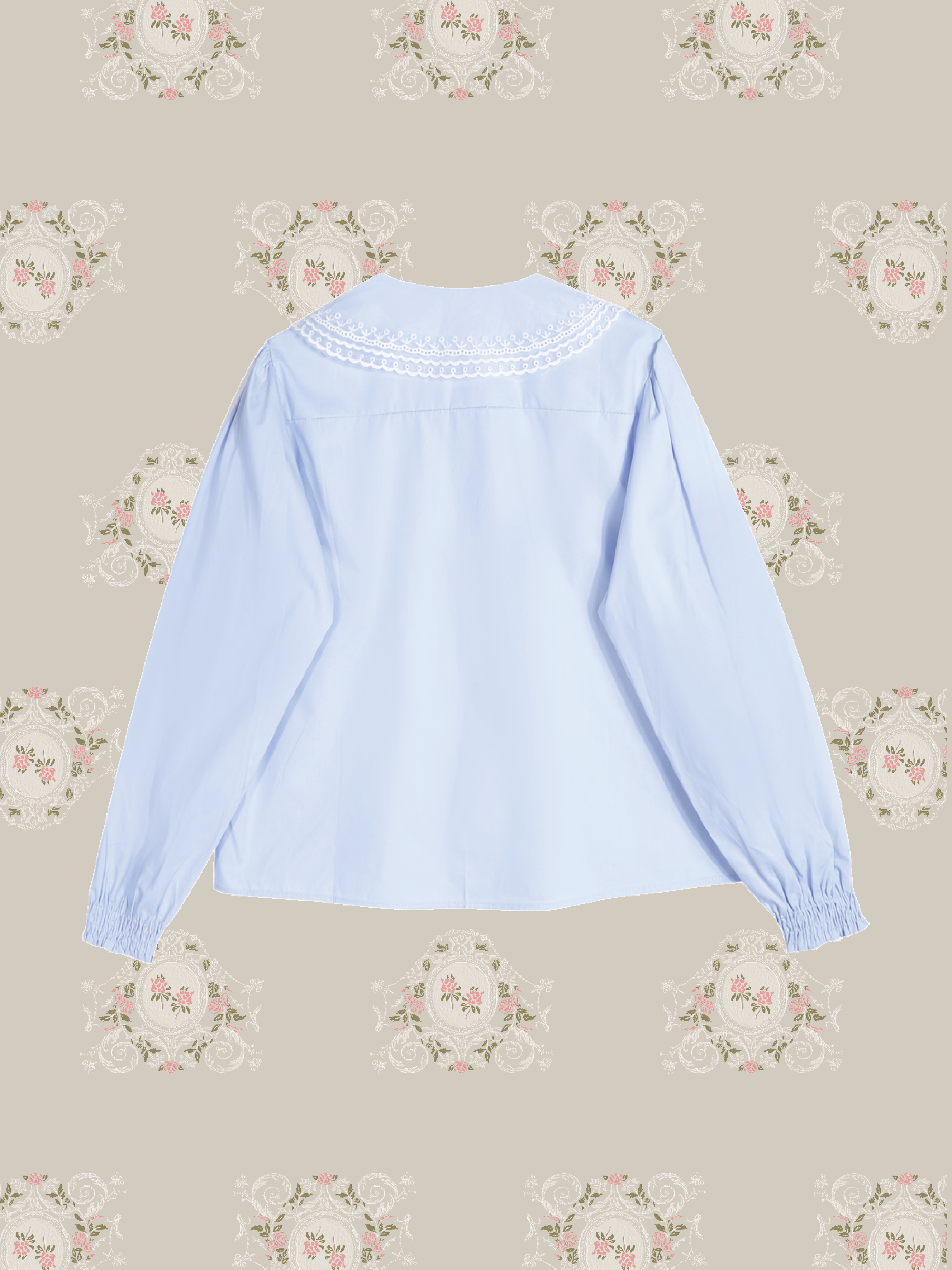 Double Lace Collar Shirt 