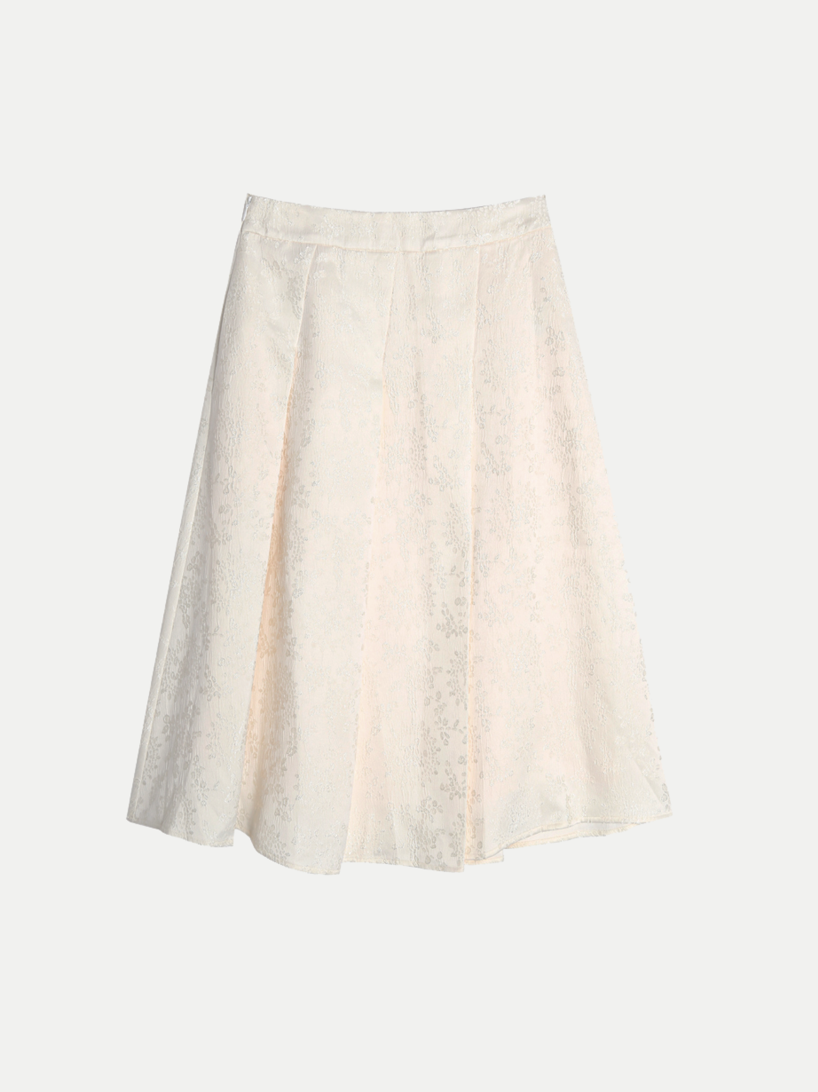 Floral Jacquard Skirt 