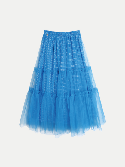 Dot Cake Muslin Skirt 