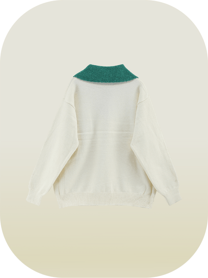 Polo Garden Applique Knit - LOVE POMME POMME