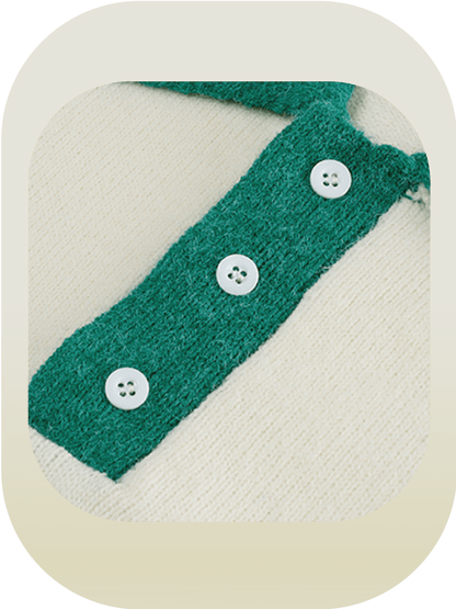 Polo Garden Applique Knit - LOVE POMME POMME