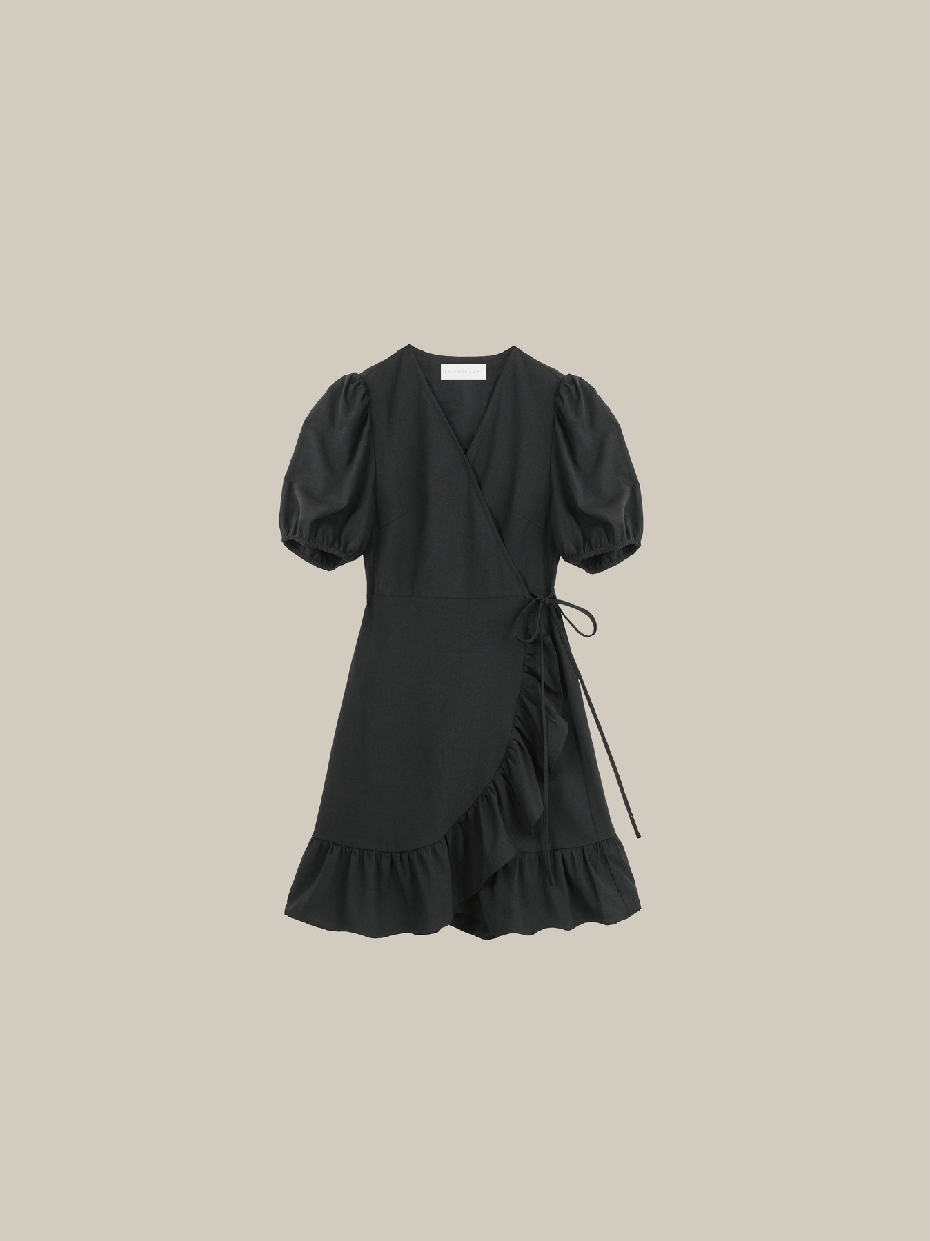 Puff Sleeve Frill Dress - LOVE POMME POMME