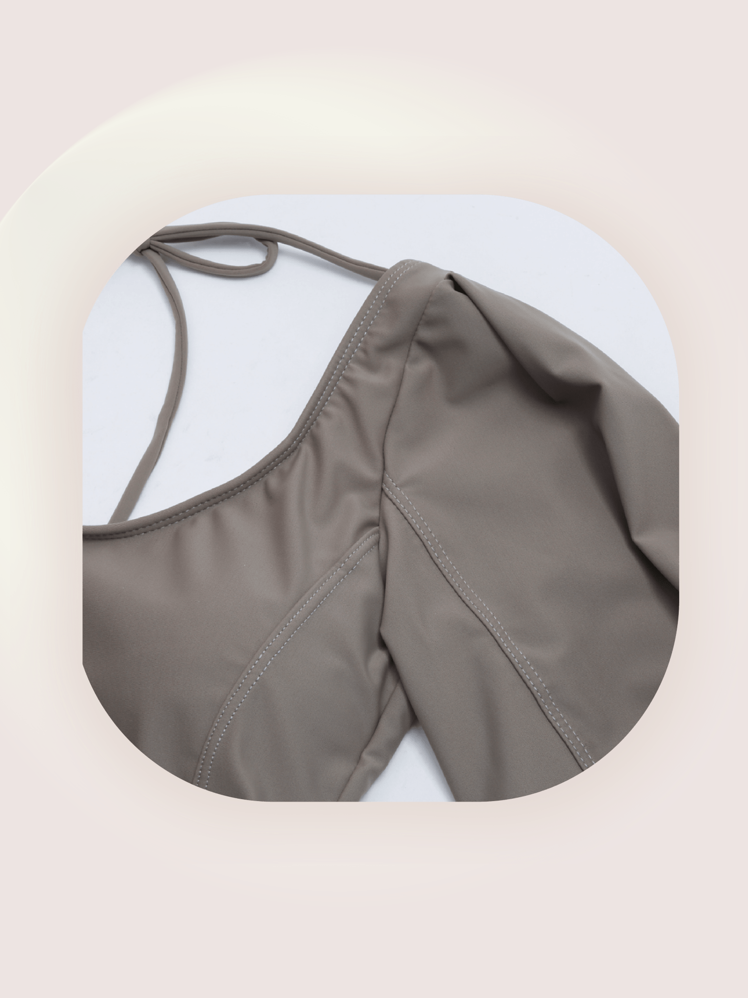 Puff Sleeve Onepiece Swimsuit - LOVE POMME POMME