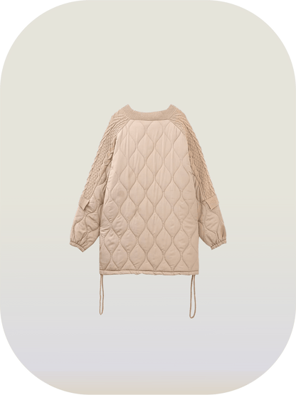 Puffer Patch Knit Tops - LOVE POMME POMME