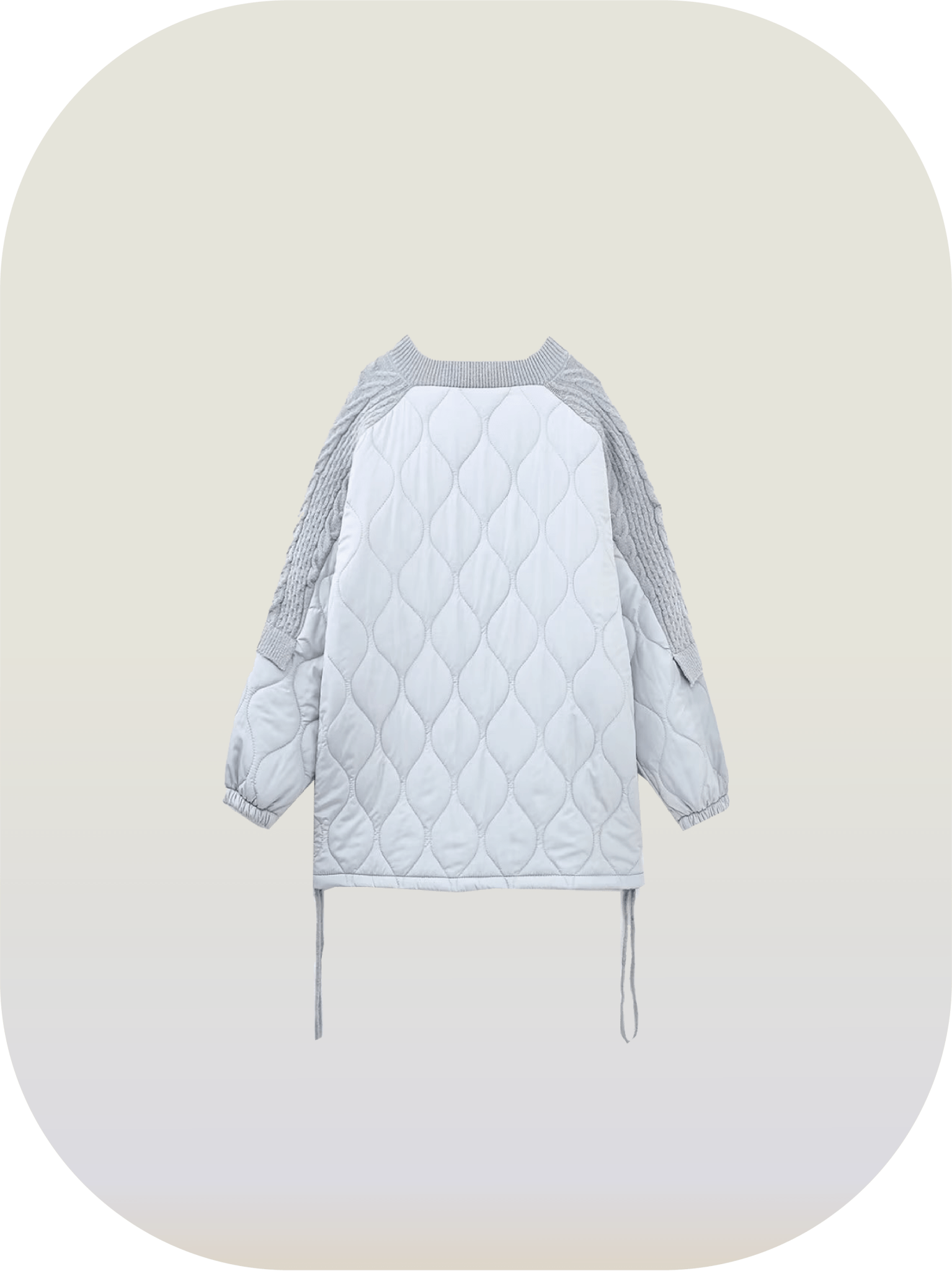 Puffer Patch Knit Tops - LOVE POMME POMME