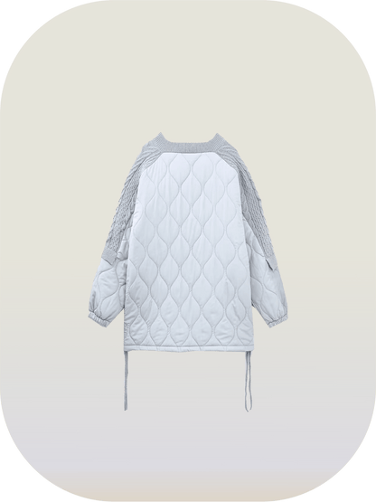 Puffer Patch Knit Tops - LOVE POMME POMME