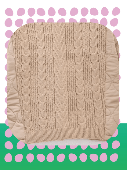 Puffer Patch Knit Tops - LOVE POMME POMME
