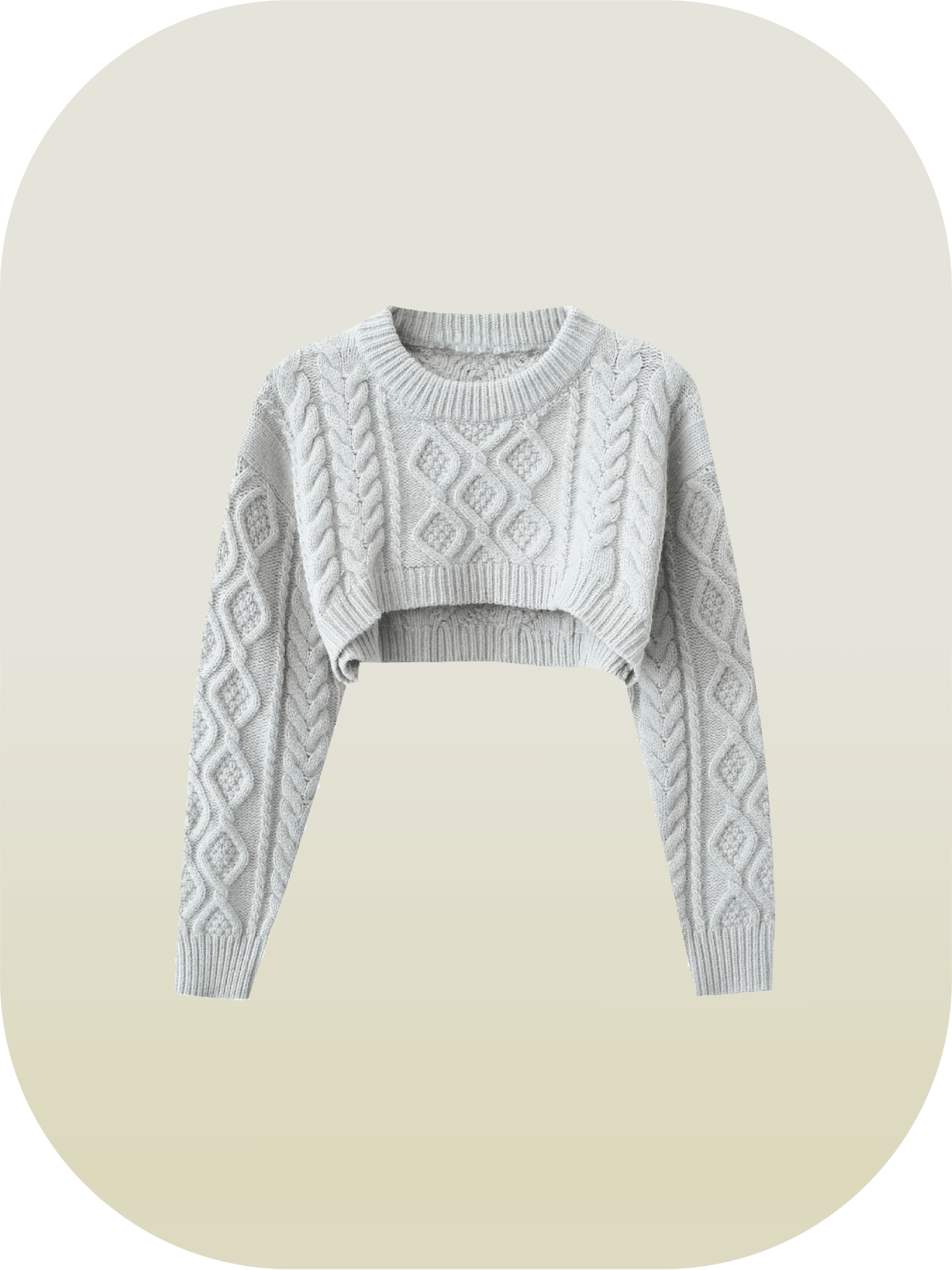 Pullover Knit Short Tops - LOVE POMME POMME