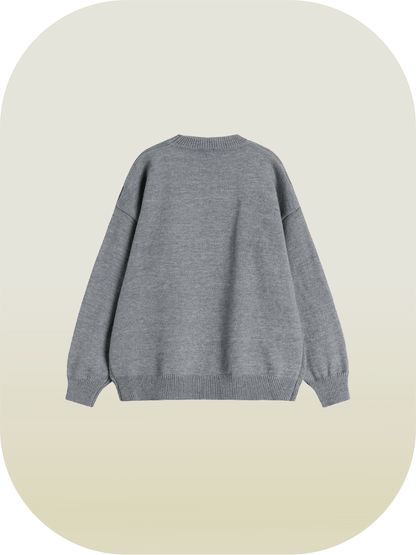 Relaxed Fruits Pattern Knit - LOVE POMME POMME