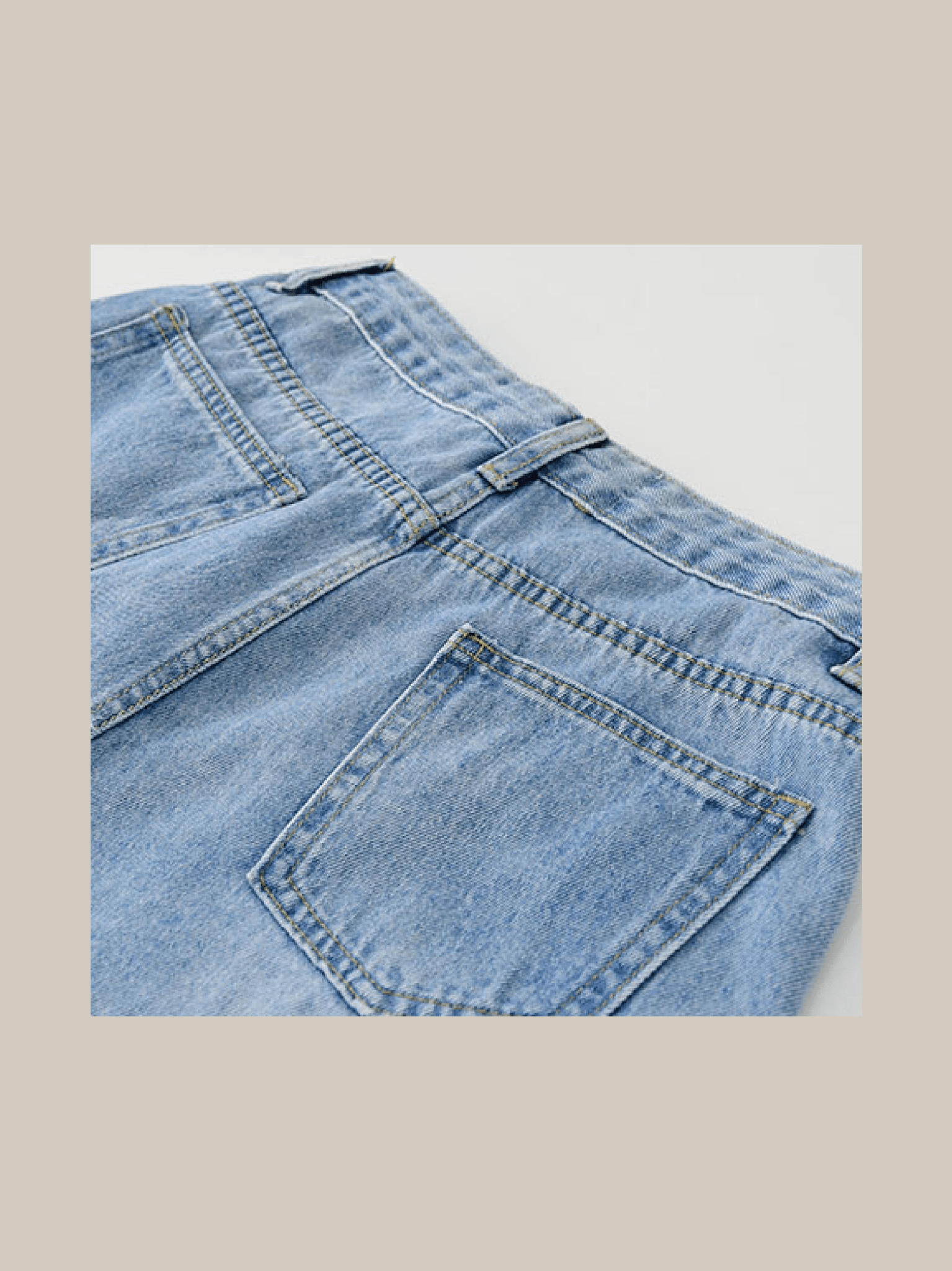 Ripped Edges Denim Short Pants - LOVE POMME POMME