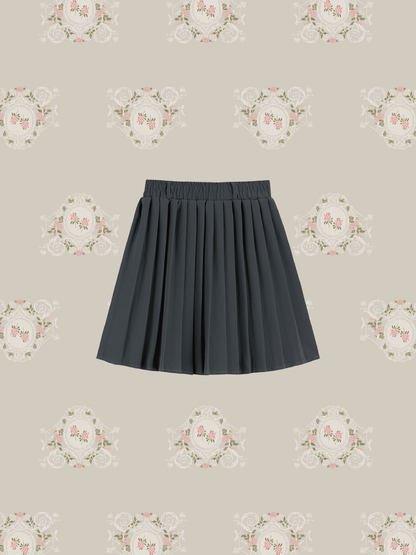 Sheer Pleated Skirt - LOVE POMME POMME