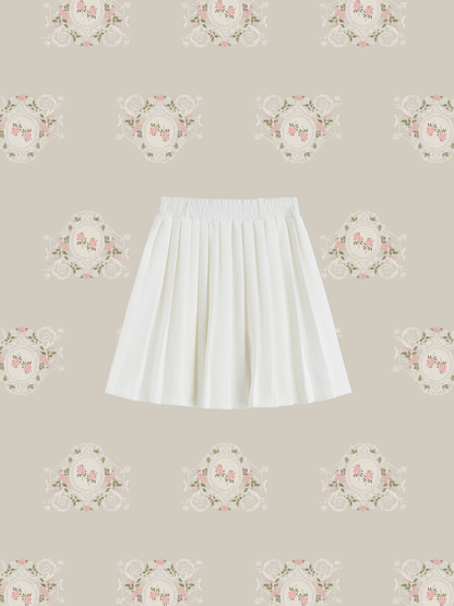 Sheer Pleated Skirt - LOVE POMME POMME