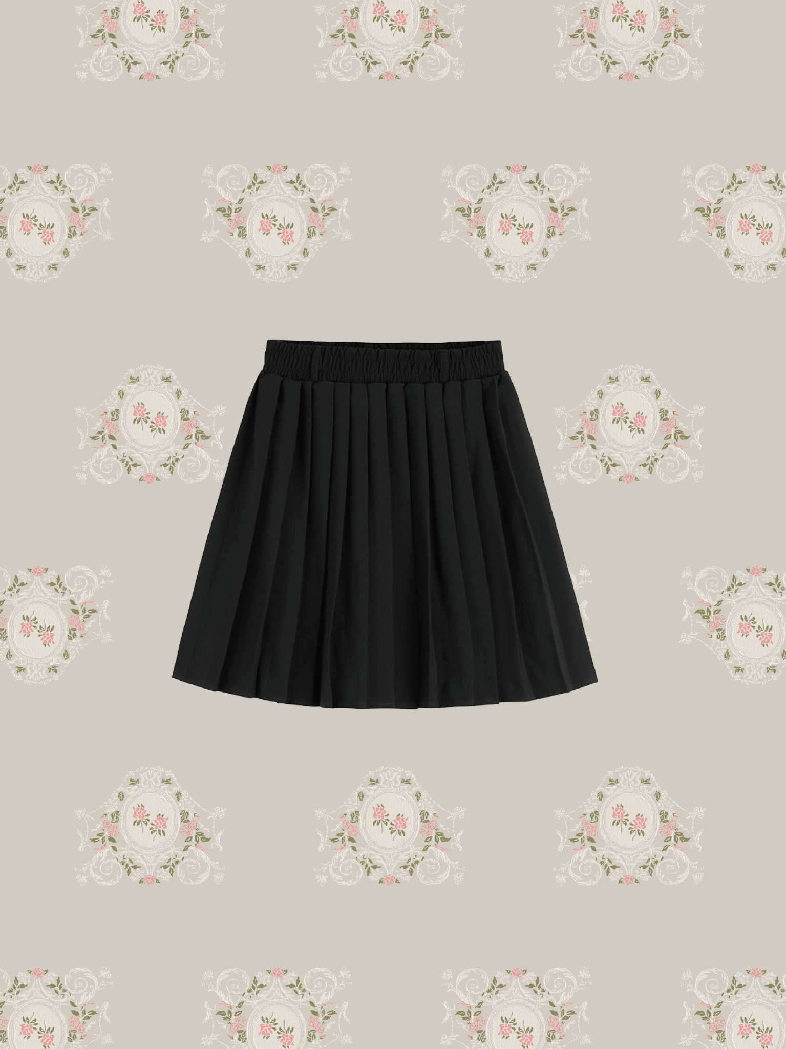 Sheer Pleated Skirt - LOVE POMME POMME