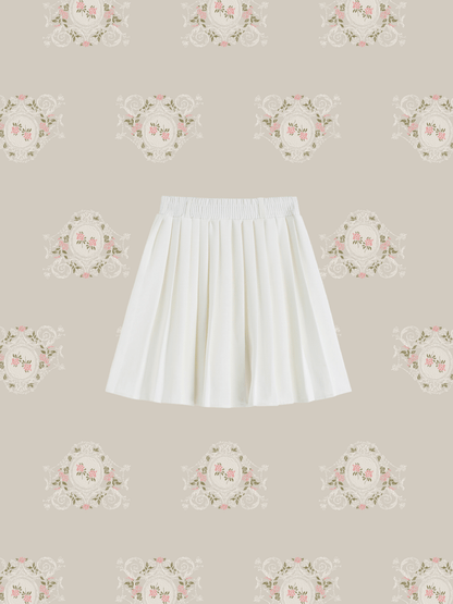 Sheer Pleated Skirt - LOVE POMME POMME