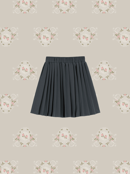 Sheer Pleated Skirt - LOVE POMME POMME