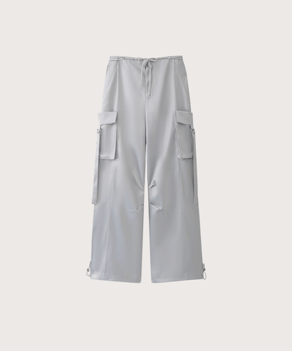 Silver Cargo Pants - LOVE POMME POMME