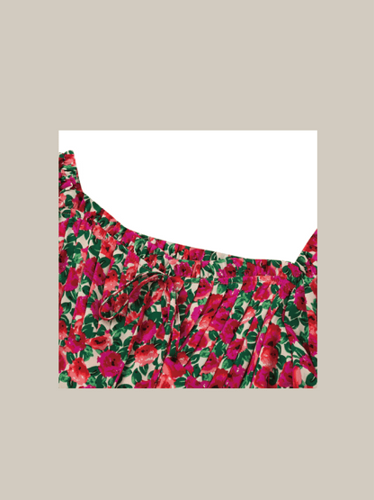 Square Neck Floral Set-up - LOVE POMME POMME