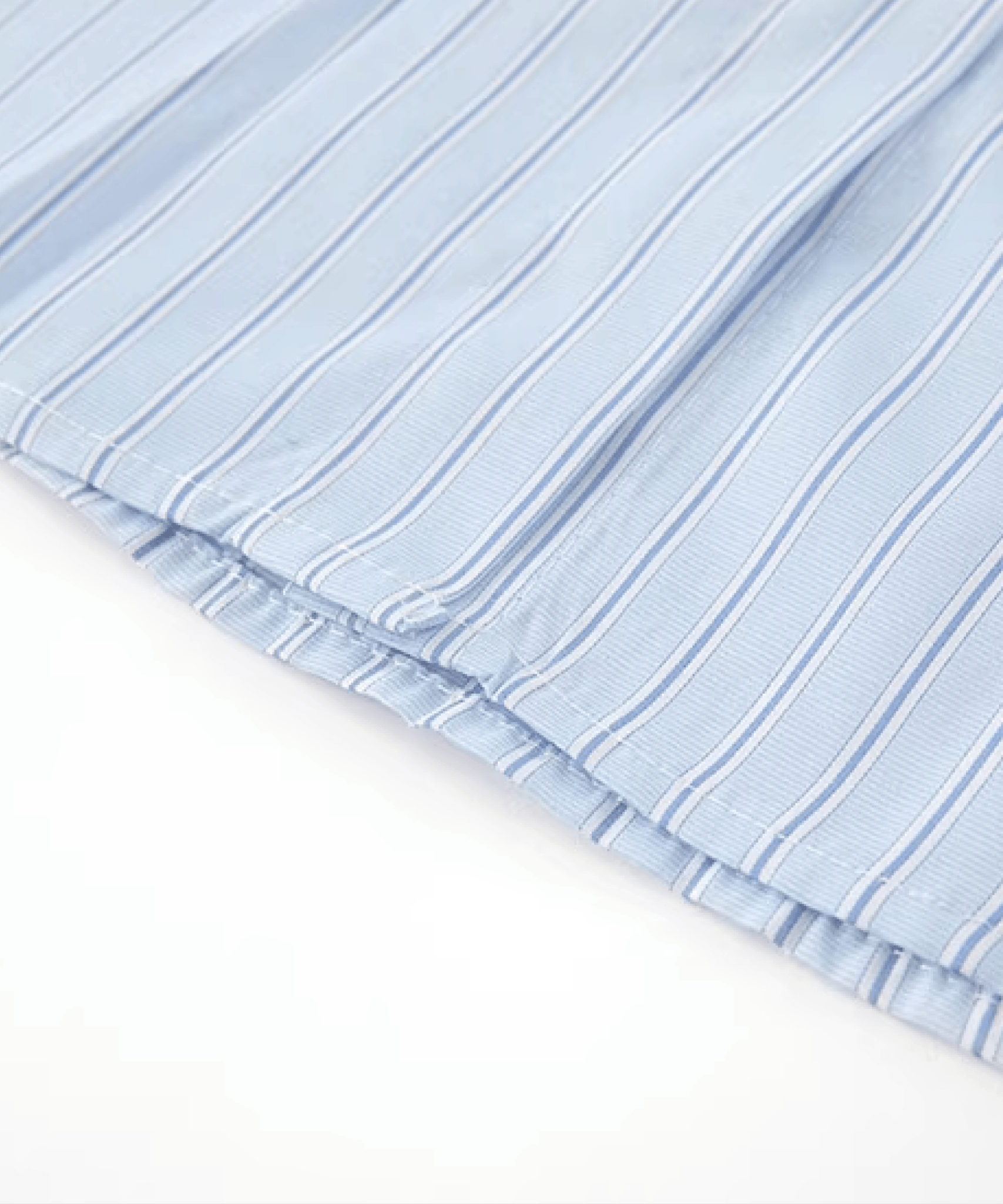 Stand Collar Stripe Shirt - LOVE POMME POMME