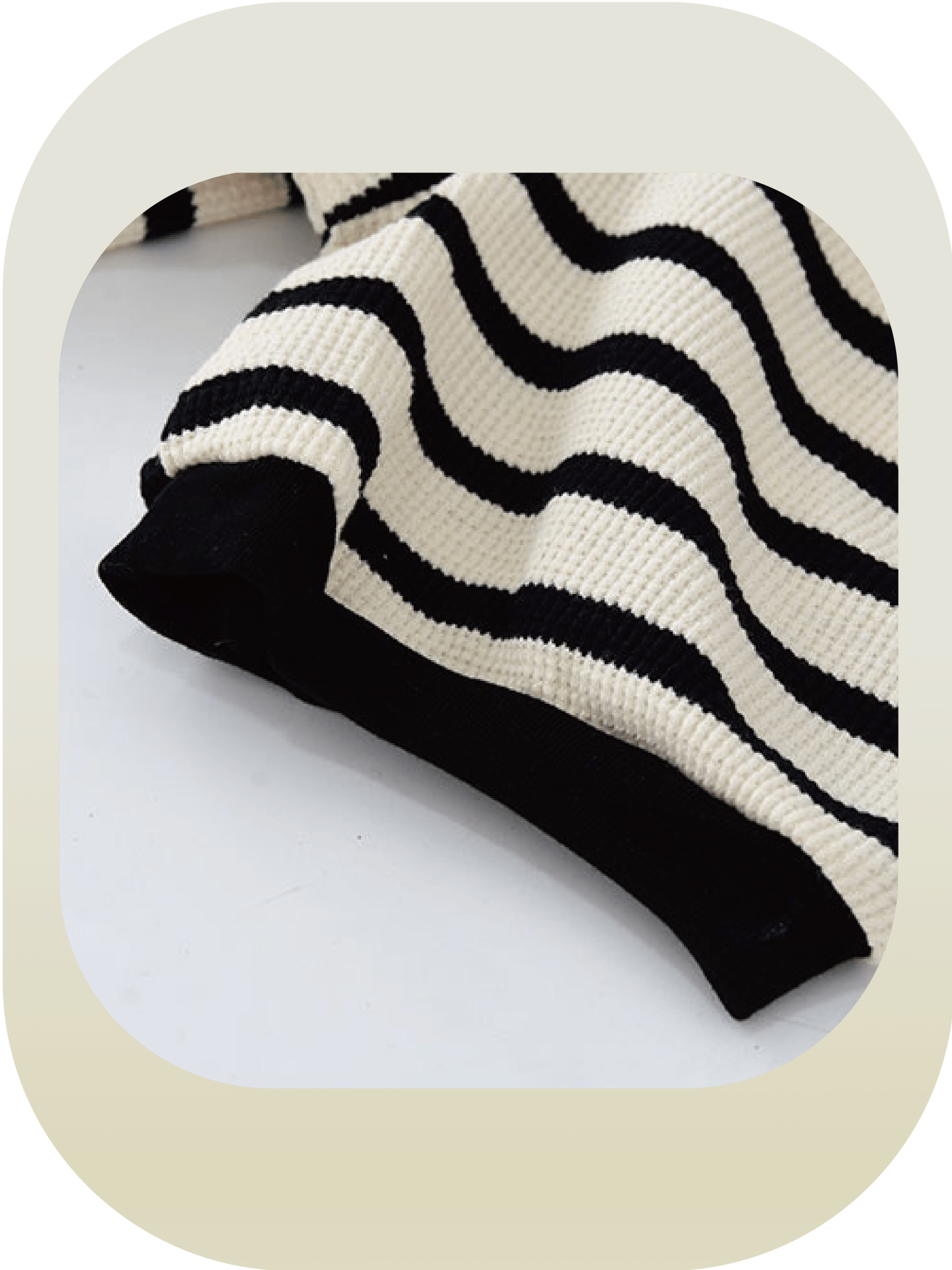 Stripe Zipper Top - LOVE POMME POMME