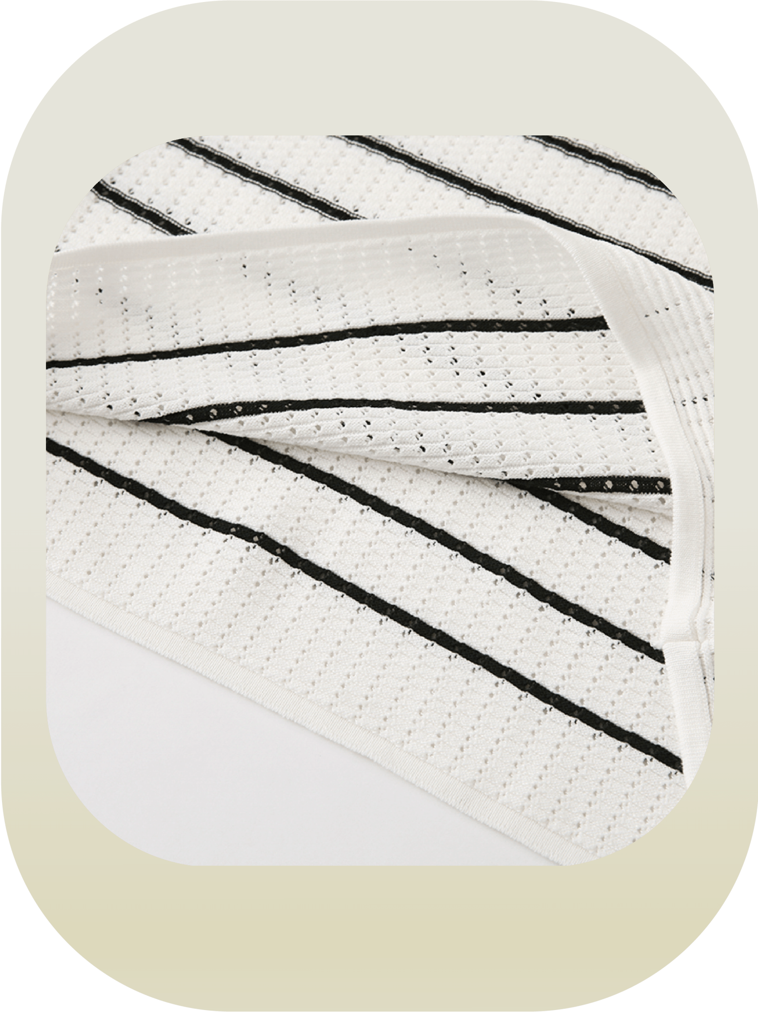Striped Line Knit Top - LOVE POMME POMME