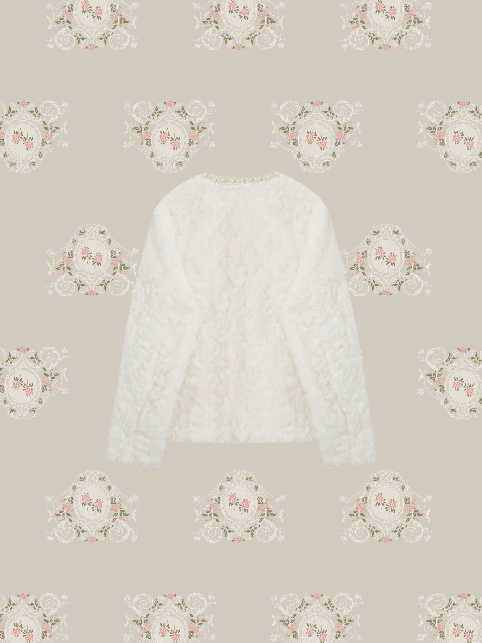 Sweet Pearl Fur Jacket - LOVE POMME POMME