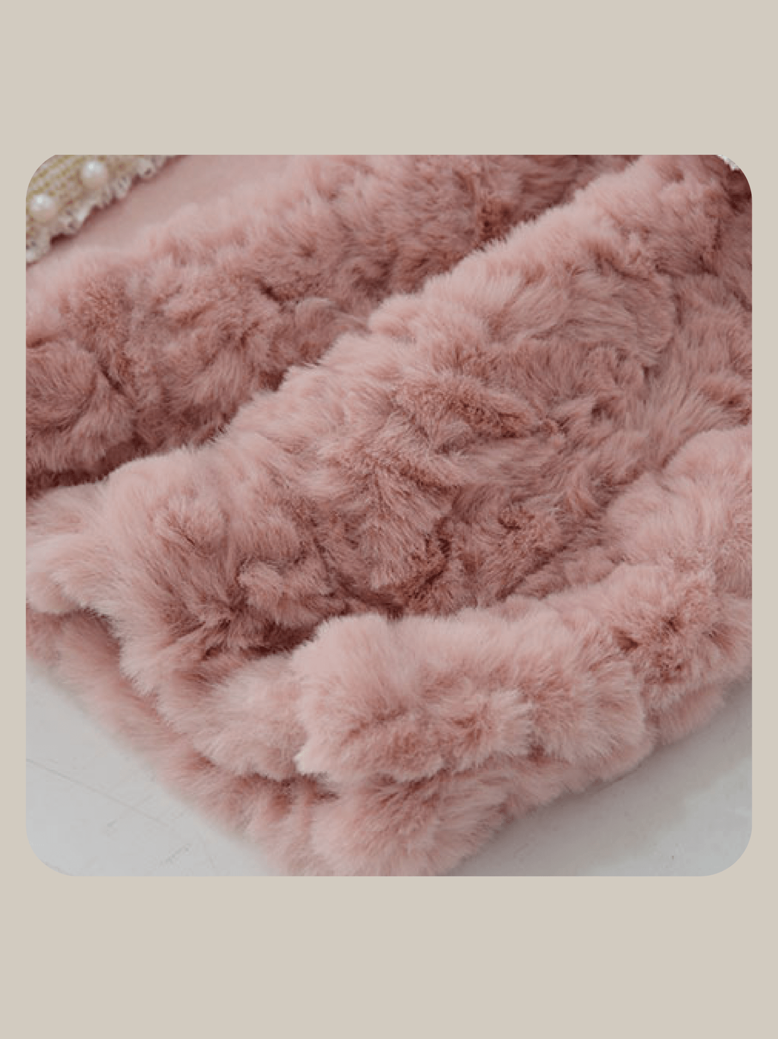 Sweet Pearl Fur Jacket - LOVE POMME POMME