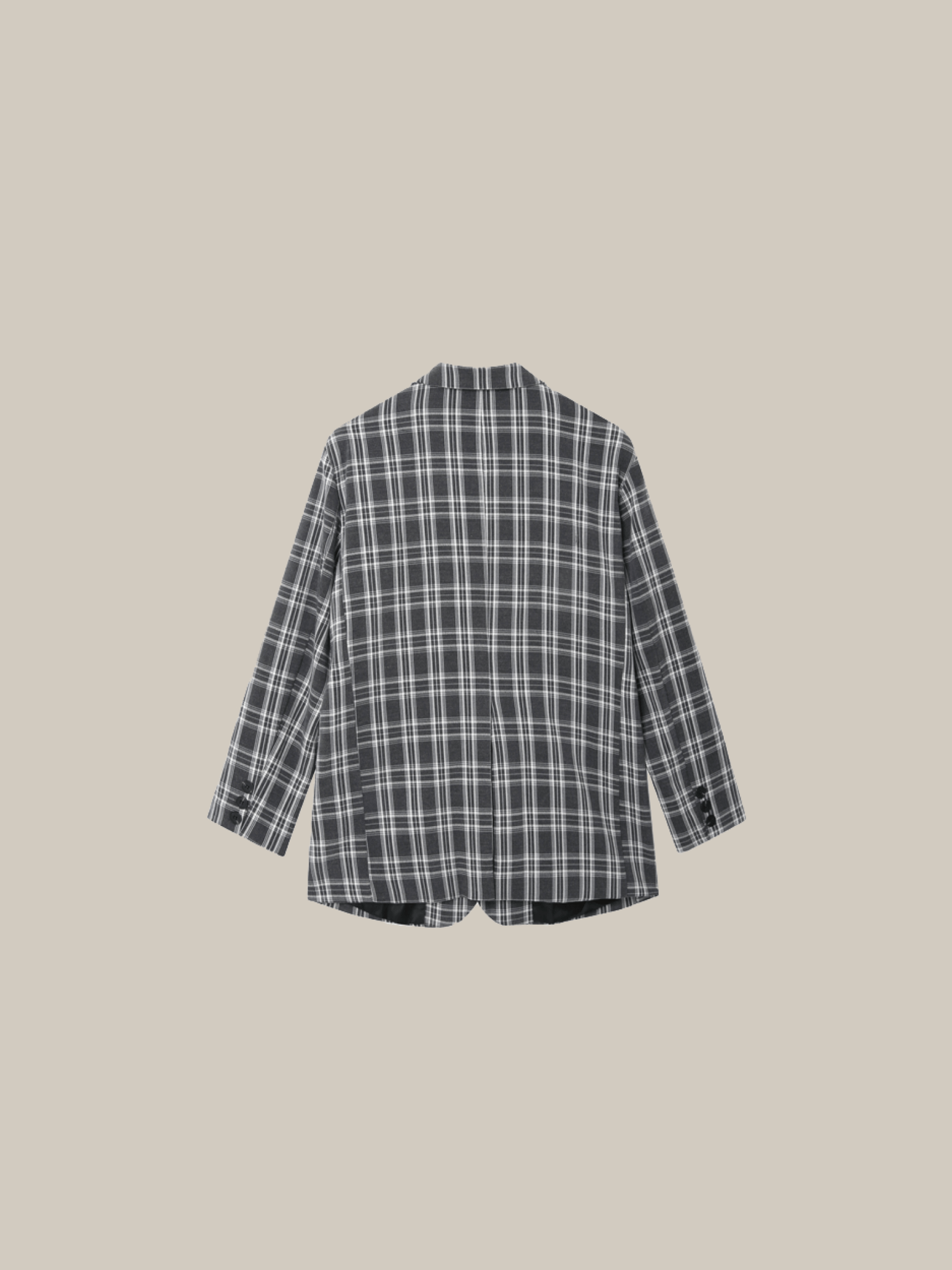 Tailored Check Jacket - LOVE POMME POMME