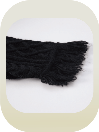 Tassel Knit Skirt Set-Up - LOVE POMME POMME