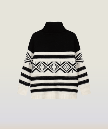 Turtle Neck Elegant Sweater - LOVE POMME POMME