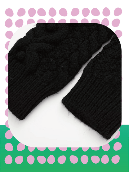 Turtleneck Tassel Sweater - LOVE POMME POMME