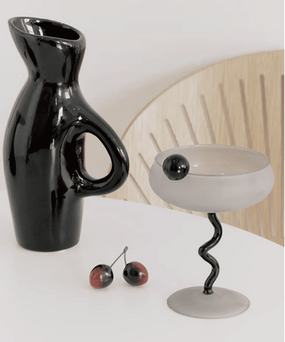 Twisty Goblet / Black - LOVE POMME POMME