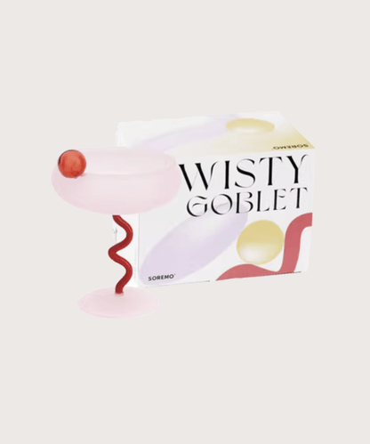 Twisty Goblet / Red - LOVE POMME POMME