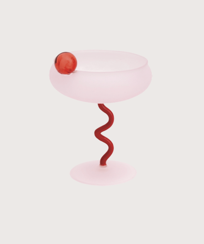 Twisty Goblet / Red - LOVE POMME POMME