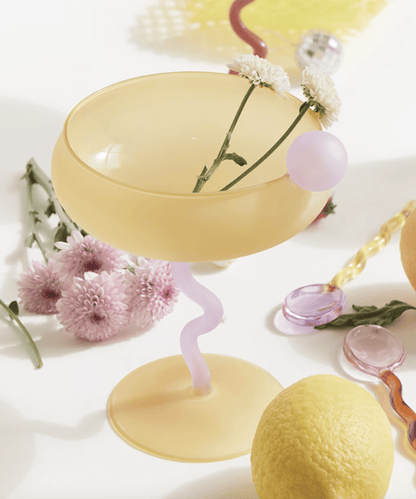 Twisty Goblet / Yellow - LOVE POMME POMME