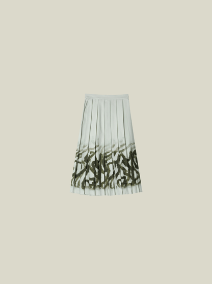 Vine Pleats Skirt - LOVE POMME POMME