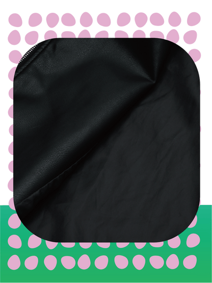 Vintage Bi-Color Leather Jacket - LOVE POMME POMME