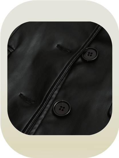 Vintage ECO Leather Jacket - LOVE POMME POMME