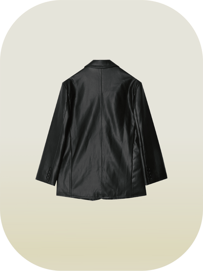 Vintage ECO Leather Jacket - LOVE POMME POMME