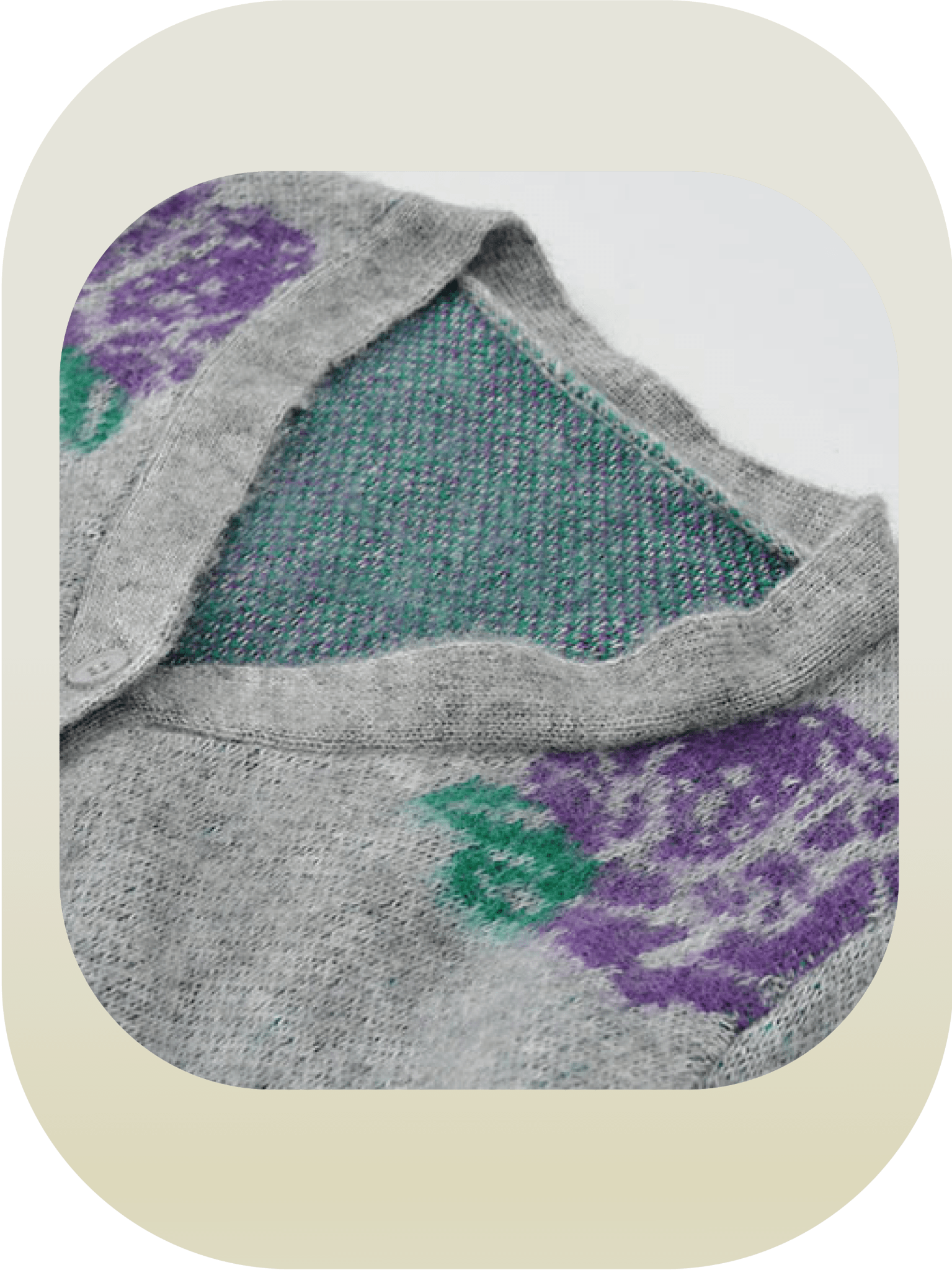 Vintage Garden Knit Cardigan - LOVE POMME POMME