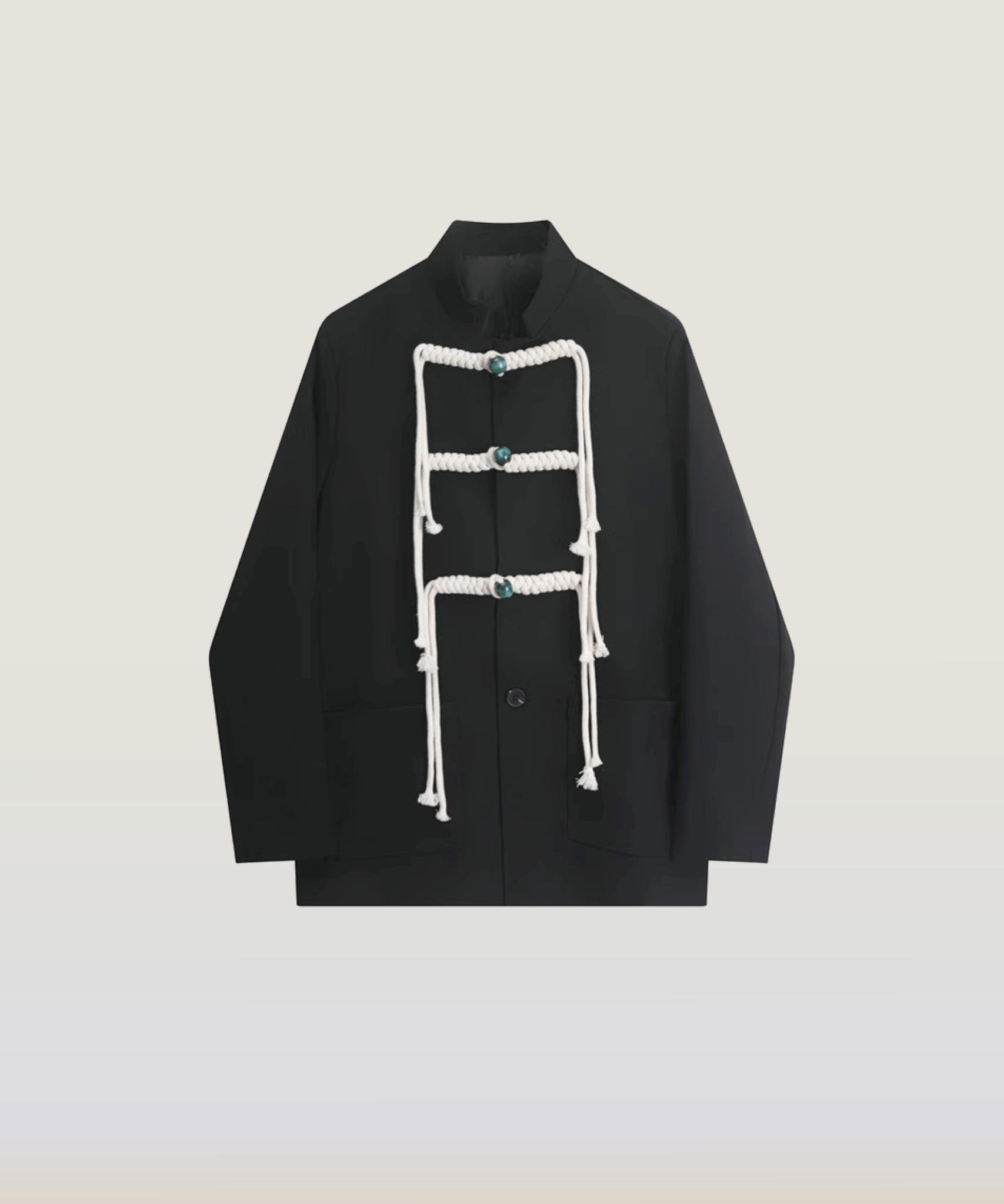 Vintage Knot Design Jacket - LOVE POMME POMME