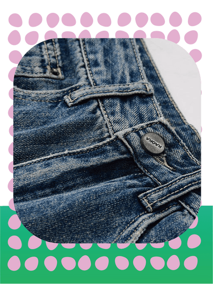 Vintage Loose Straight Jeans - LOVE POMME POMME