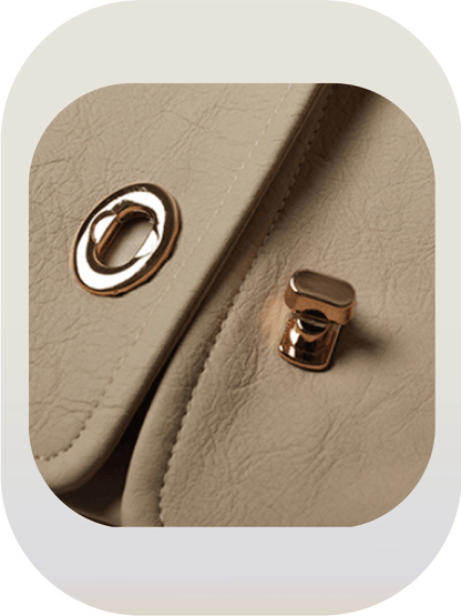 Vintage Pocket Eco Leather Jacket - LOVE POMME POMME